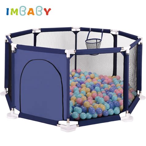 Imbaby Playpen For Children Playpen Octagonal Large Area Kids Tent Pool