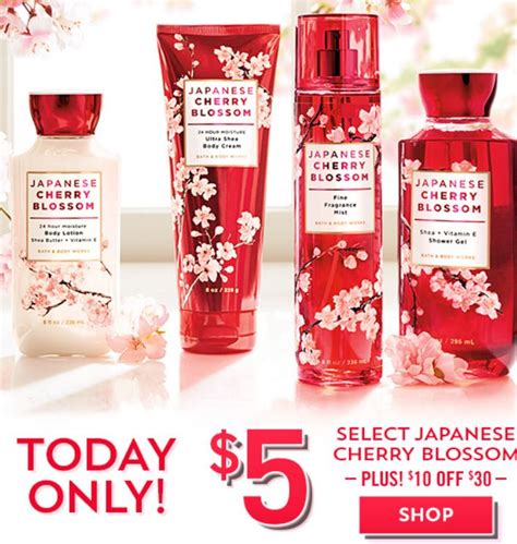 Bath And Body Works Japanese Cherry Blossom Products 5 10 Off Of Your