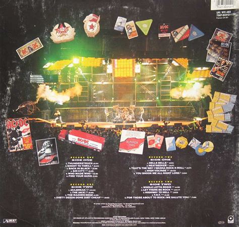 AC DC Live Special Collector S Edition Sexy Inner Cover 2LP Hard Rock