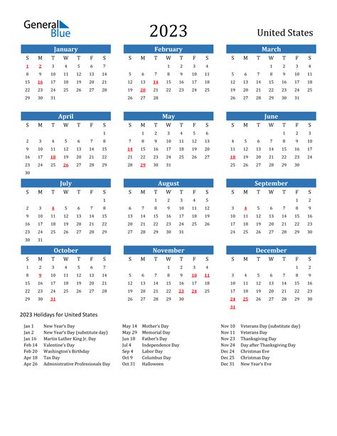Two Year Calendar 2023 2024