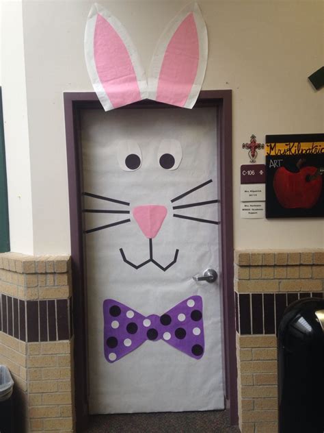 Spring Easter Classroom Door Decoration