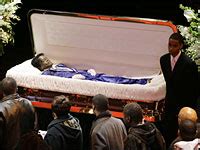 James Brown Funeral Open Casket