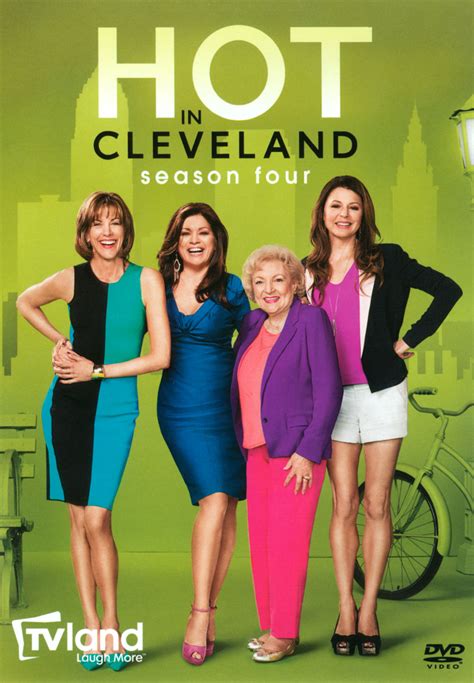 Hot In Cleveland Season Four Discs Dvd Best Buy