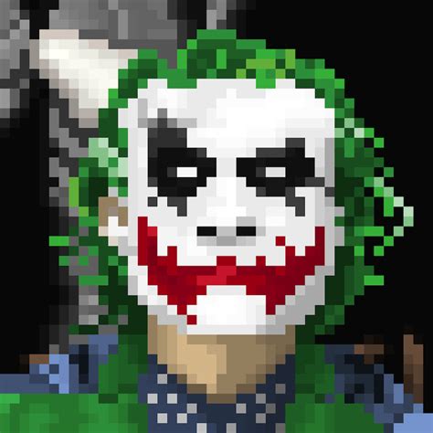 Comunidad Steam The Joker Pixel Art