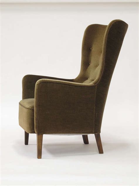 1930s Scandinavian Wingback Chair Wingback Chair Modern Lounge