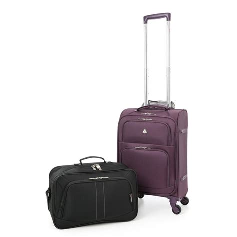 Shop Aerolite 22x14x9 Carry On Lightweight Suitcase 4w Spinner For