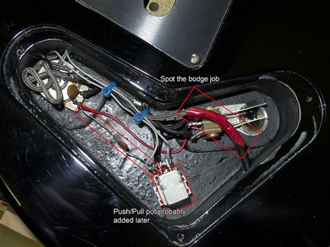 Is the least efficient diagram among the electrical wiring diagram. Odd Wiring in a PRS Singlecut Trem?