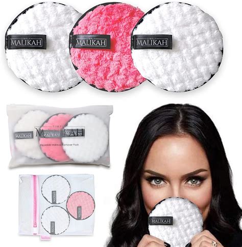 Reusable Eye Makeup Remover Pads Set Simply Malikah Just Use Water Xl Reusable Face Pads