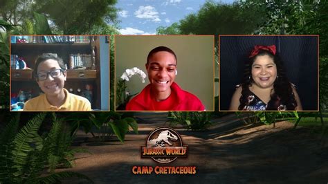 Ethan P Interviews Raini Rodriguezx And Paul Mikel Williams Jurassic