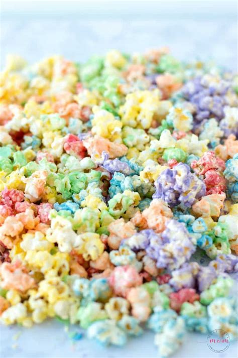 Rainbow Jello Popcorn Popcorn Recipes