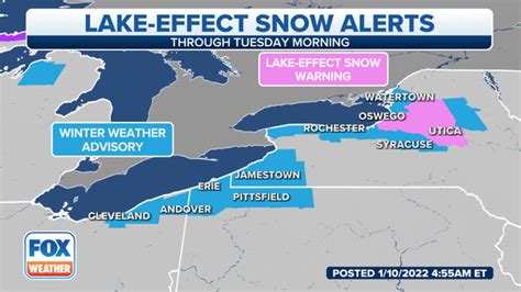 Lake Effect Snow Could Dump Up To 2 Feet In Great Lakes Snowbelts