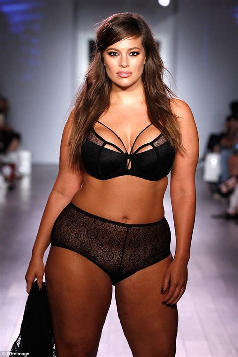 Ashley Graham Displays Her Curves In Navabi Lingerie Shoot Aboard A