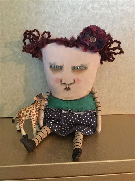 Weird Monster Doll Sandy Mastroni Odd Dollmonster Elaine Etsy Art