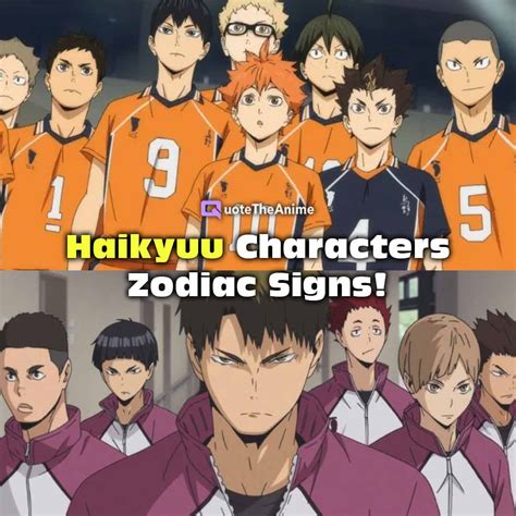 Haikyuu Characters In Real Life Which Haikyuu Character