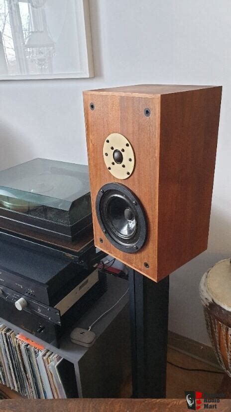 Vintage Monitor Audio Ma 8 Speaker Real Cherry Wood Veneers Photo