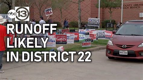 Runoff Likely In Hotly Contested District 22 Race Youtube