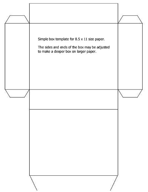 Printable Paper Patterns Box Template Printable Free Printable Hot