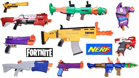 Gun game 14.0 with fortnite and overwatch blasters, lightsabers, ultra guns and much more! Our Nerf Fortnite Armory - YouTube