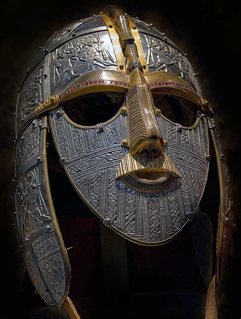 We have now placed our master crafted replica helmet on a. File:Sutton Hoo helmet reconstructed.jpg - Wikimedia Commons
