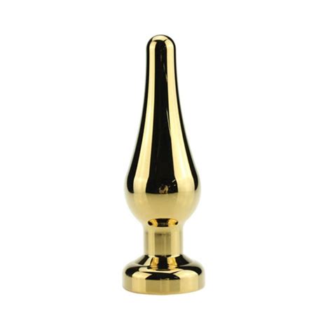 Small Size Gold Anal Toys With Diamond Butt Plug For Free Download