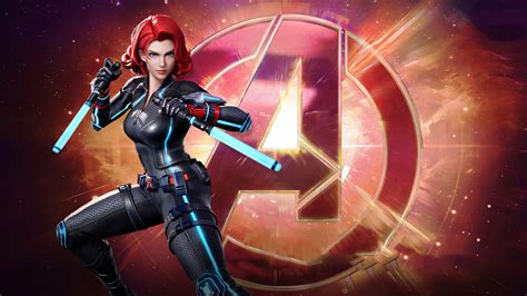 Natasha Romanoff As Black Widow In Marvel Super War 4k Hd Black Widow
