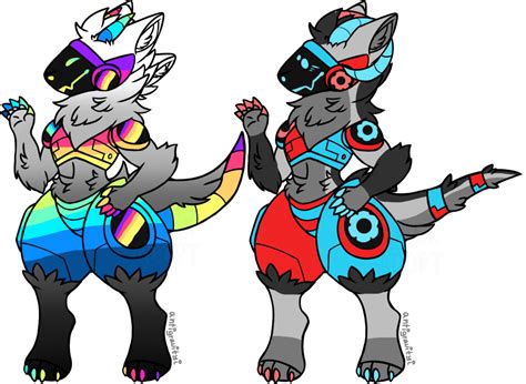Crazy Protogen Adopts Sold By Chexadopt On Deviantart