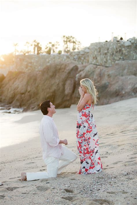 Cabo San Lucas Surprise Proposal Beach Proposal Wedding Proposals