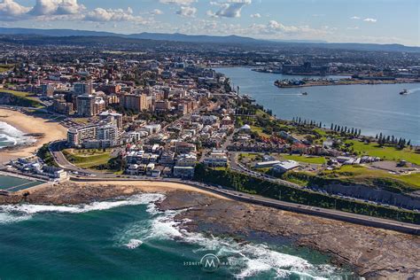 Aerial Stock Image Newcastle Nsw