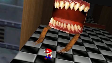 Play This Super Mario 64 Horror Rom Hackif You Dare Youtube