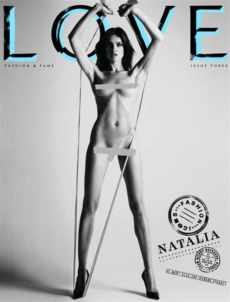 models show their love for naked art picture 2010 2 original natalia vodianova love 2010