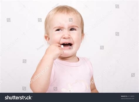 Angry Little Girl Crying Stock Photo 61114933 Shutterstock