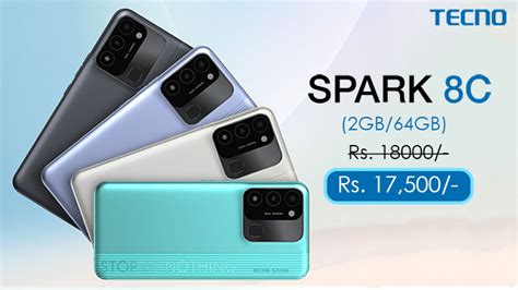 Tecno Spark 8c Price In Pakistan Reduced To Rs 17499 The Entry Level Phone Is Cheaper Now