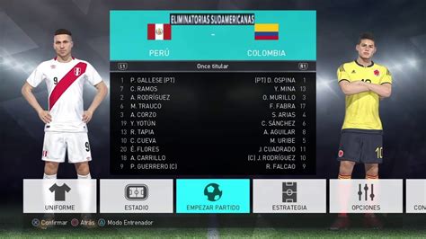 You are on page where you can compare teams colombia vs peru before start the match. Peru Vs Colombia (Eliminatorias 2018) Alineación Oficial ...