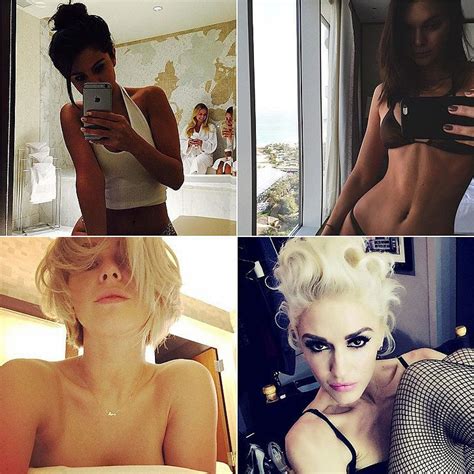 The 47 Hottest Female Celebrity Selfies Of 2015 Celebrity Selfies Celebrities Female Hottest