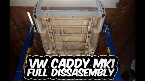 Mk Volkswagen Caddy Build Starting Bodywork And Final Disassembly