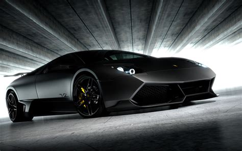 Lamborghini Lamborghini Murcielago Cars Black Coolwallpapersme