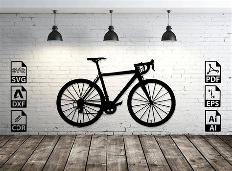 Bicycle Bike Cycle Dxf Svg Pdf Digital Download Laser Cut Cnc Etsy