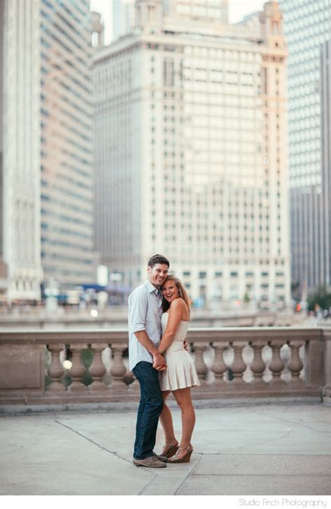 Chicago Engagement Session With Lily And John Studio Finch Chicago