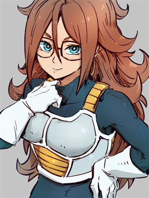 Vegeta And Android 21 Dragon Ball And 1 More Drawn By Kemachiku