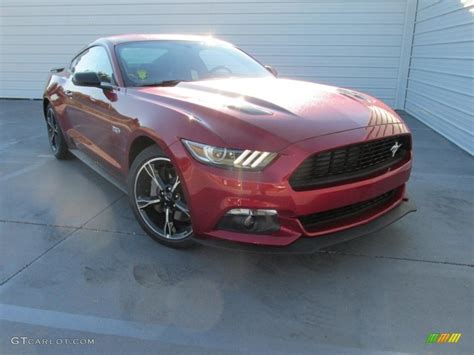2016 Ruby Red Metallic Ford Mustang Gtcs California Special Coupe