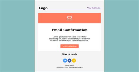 Awasome Simple Html Email Body Template Ideas