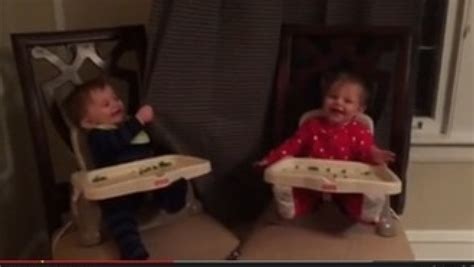 Daily Viral Adorable Twins Play Peek A Boo With Each Other Krnv