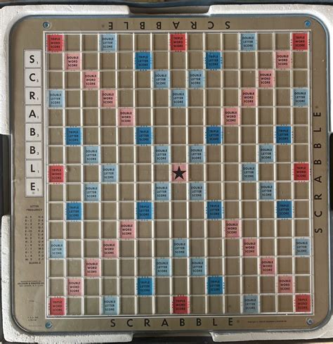 1982 Deluxe Edition Turntable Scrabble Crossword Game Selchow And Righter