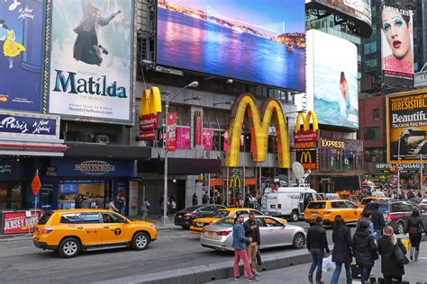 Mcdonalds New York Times Square Usa The Times Square Mc Flickr