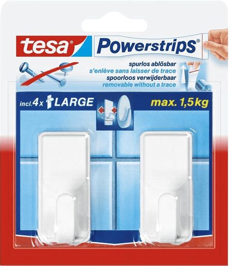 tesa powerstrips haken large classic weiss ab 3 78 € preisvergleich bei idealo de