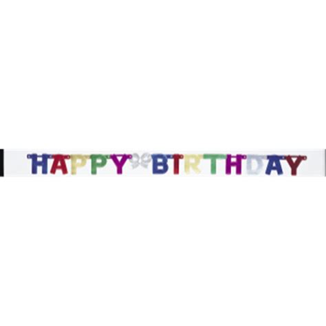 Partymart Decor Happy Birthday Letter Banner