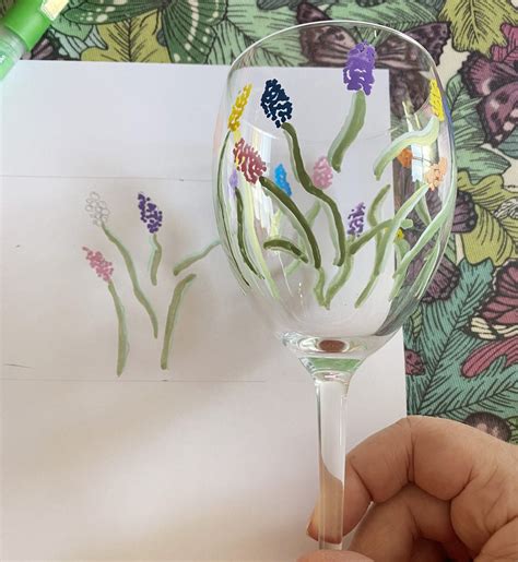 Glass Painting With Chalkola Acrylic Paint Pens Laura S Lovely Blog ♥