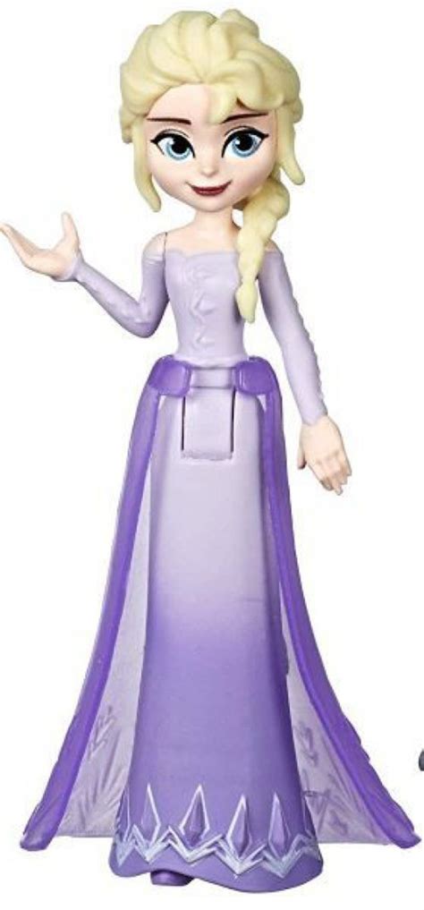Disney Frozen 2 Frozen Adventure Collection Elsa 4 Figure Purple Dress