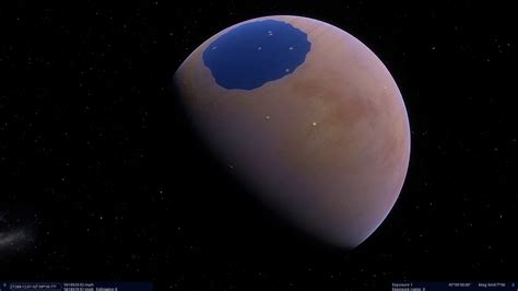 A Very Interesting Planet In Space Engine Youtube