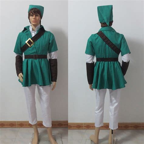 The Legend Of Zelda Zelda Link Cosplay Costume Fighting Uniform Full